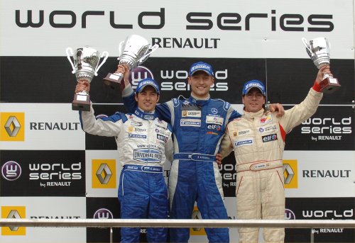 Podium Race 1 Salignon winner